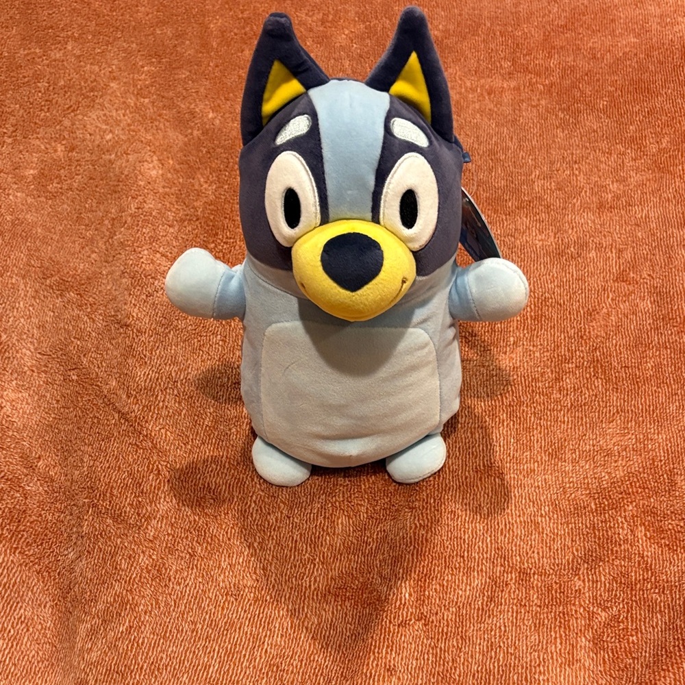 Blue and Yellow Plush Toy